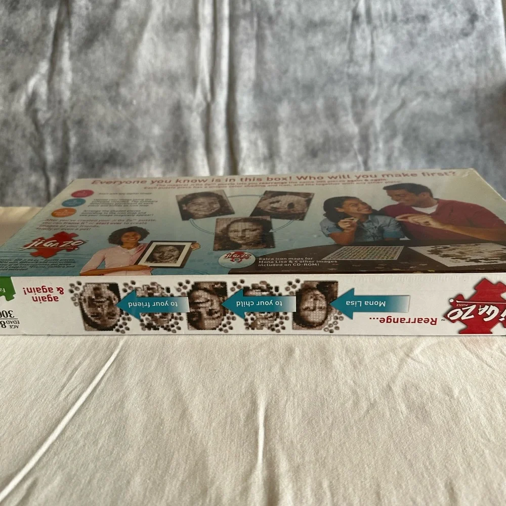 HASBRO JI GA ZO CREATE YOUR OWN MOSAIC STYLE PUZZLE GAME NIGHT PARTY - Picture 7 of 11